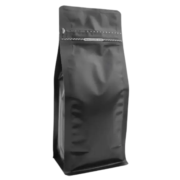 Mat Siyah Metalize Kilitli Flat Bottom